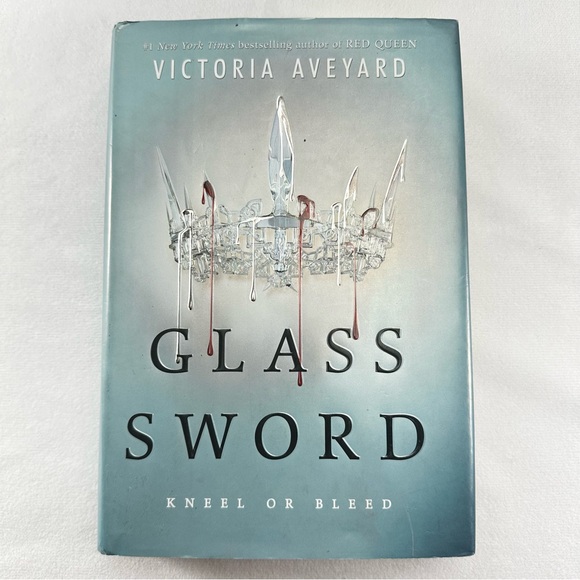Glass Sword Hardcover Book Red Queen Fantasy Fiction Mystery Science Adult - Picture 10 of 10